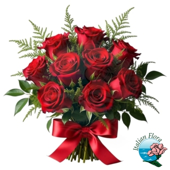Bouquet di rose rosse