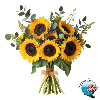 Mazzo di girasoli
