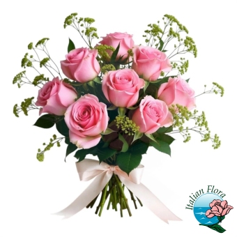 Mazzo di Rose Rosa