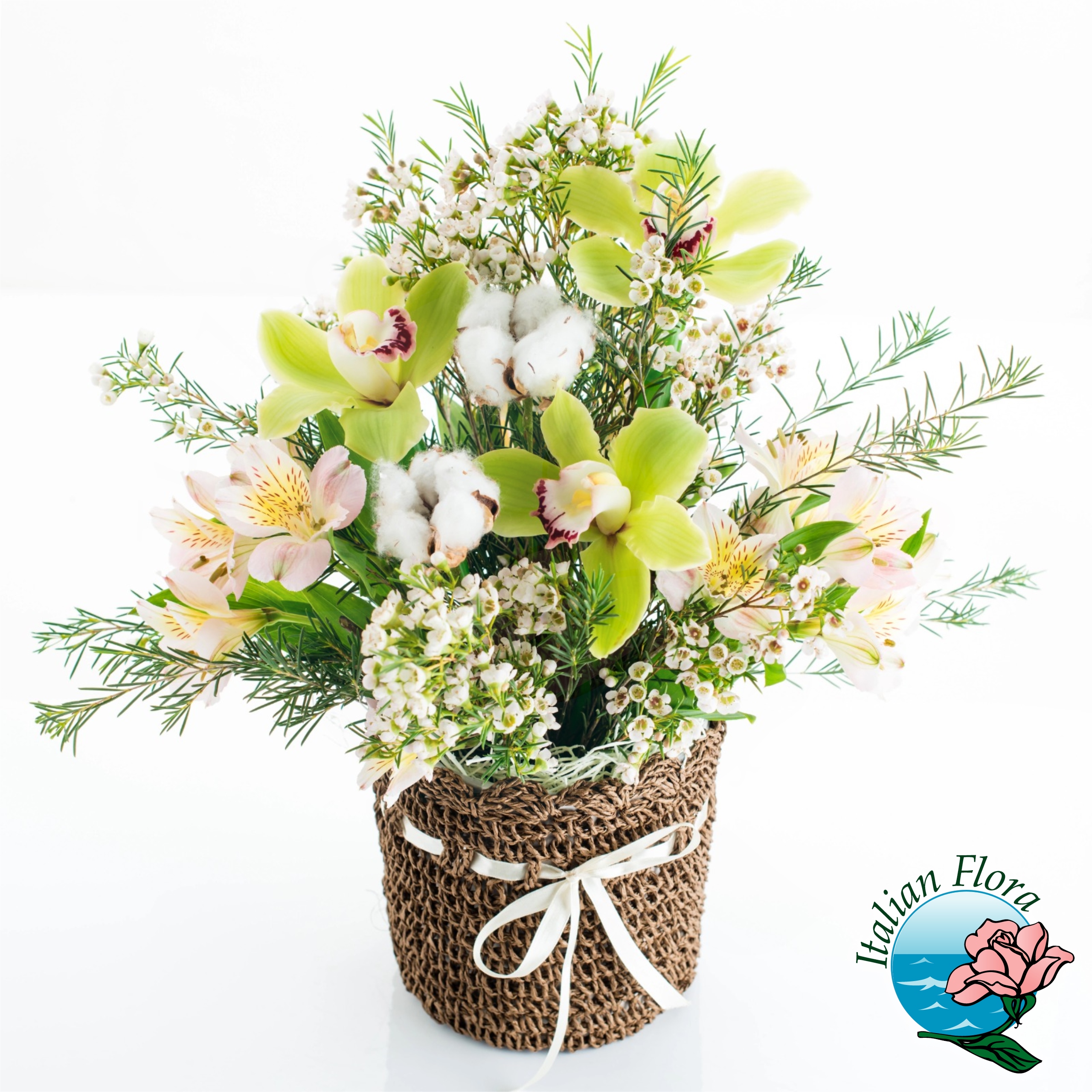 Cesto di fiori assortiti » Fiorista a Saronno per acquisto online, invio e consegna a domicilio di fiori e piante a Saronno, Caronno Pertusella